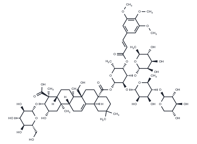 Onjisaponin Z Chemical Structure