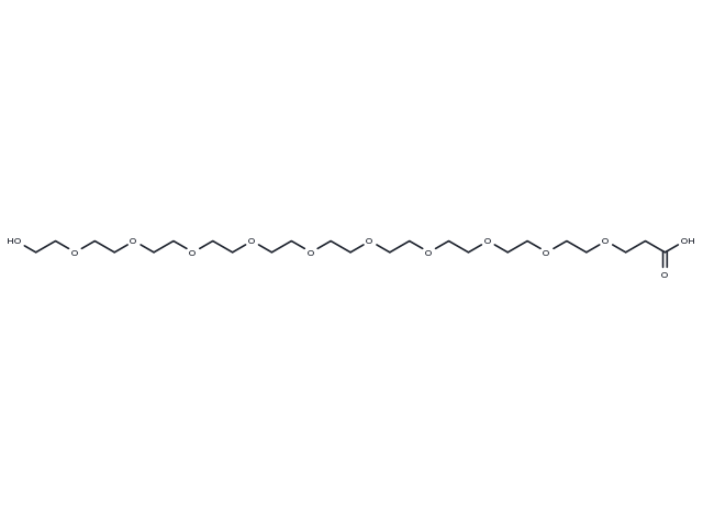 TargetMol Chemical Structure Hydroxy-PEG10-acid