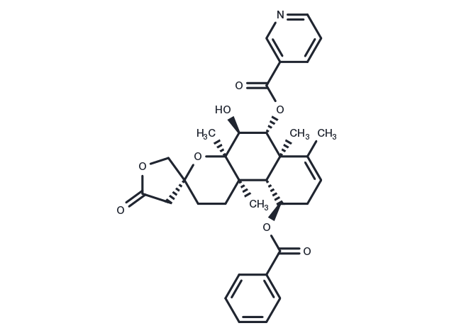 Scutebarbatine W Chemical Structure