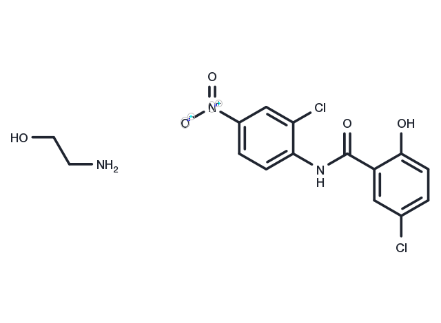 TargetMol Chemical Structure Niclosamide olamine