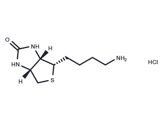 Norbiotinamine hydrochloride Chemical Structure