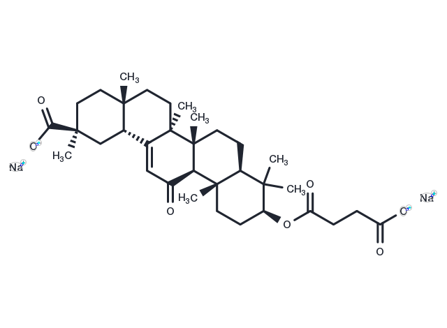 TargetMol Chemical Structure Carbenoxolone disodium