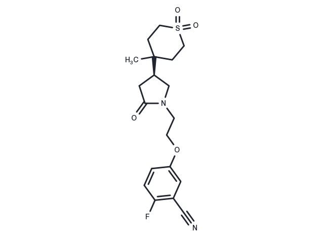 TargetMol Chemical Structure Lp-PLA2-IN-2
