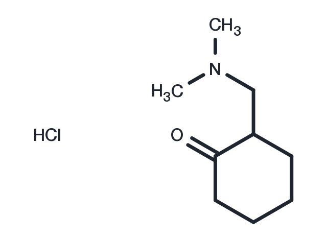 2-((Dimethylamino)methyl)cyclohexanone hydrochloride Chemical Structure