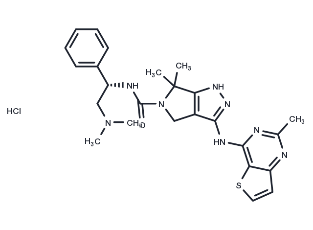 TargetMol Chemical Structure PF-3758309 hydrochloride