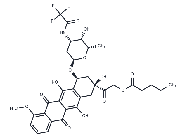 Valrubicin Chemical Structure