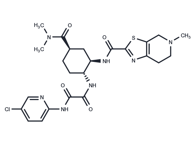 Edoxaban Isomer Chemical Structure