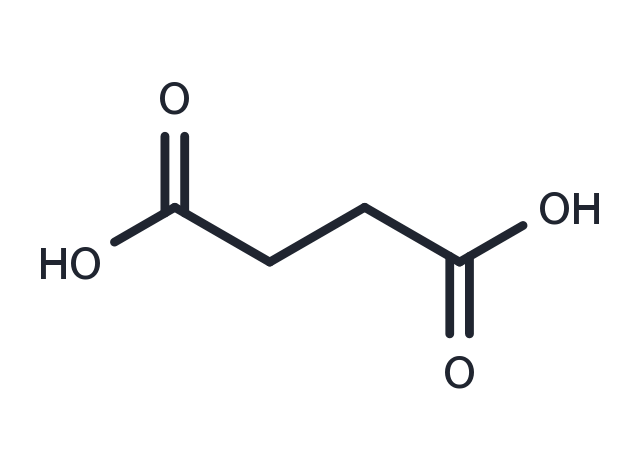 TargetMol Chemical Structure Succinic acid