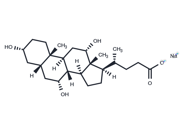 TargetMol Chemical Structure Cholic acid sodium