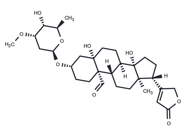 Cymarin Chemical Structure
