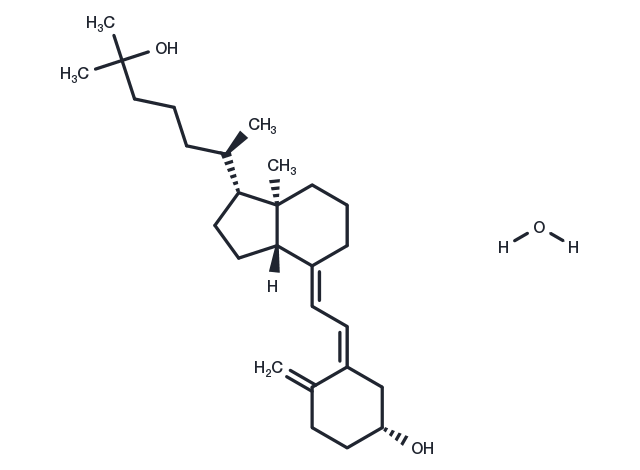 Calcifediol monohydrate Chemical Structure