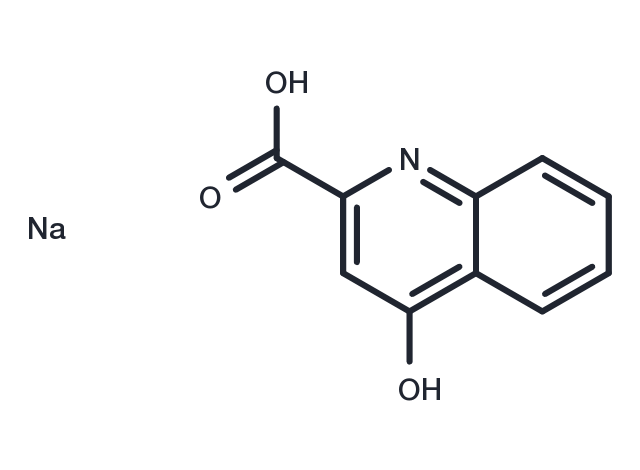 Kynurenic acid sodium Chemical Structure
