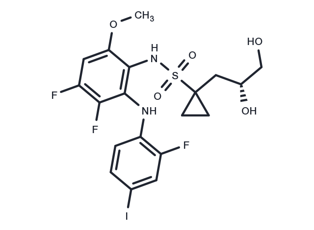 TargetMol Chemical Structure Refametinib R enantiomer