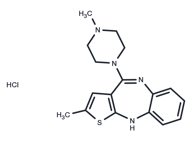 Olanzapine HCl Chemical Structure