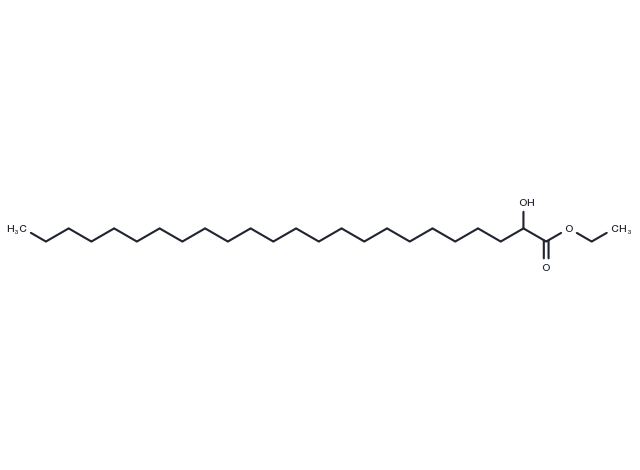 TargetMol Chemical Structure 2-Hydroxytetracosanoic acid ethyl ester