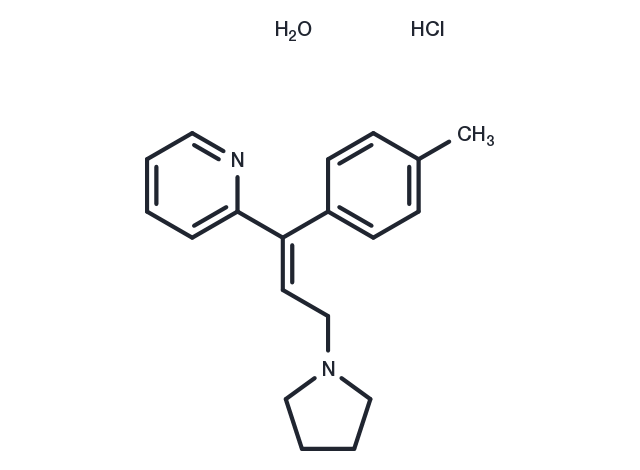TargetMol Chemical Structure Triprolidine hydrochloride monohydrate