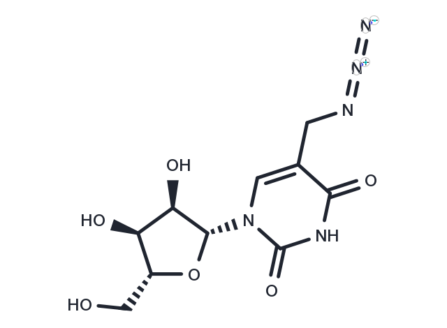5-(Azidomethyl)uridine Chemical Structure