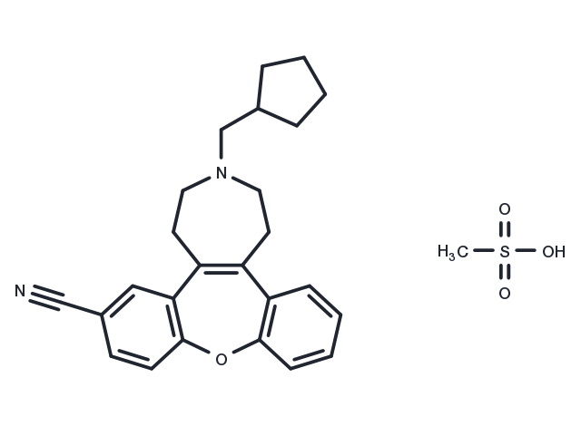 Savoxepin mesylate Chemical Structure