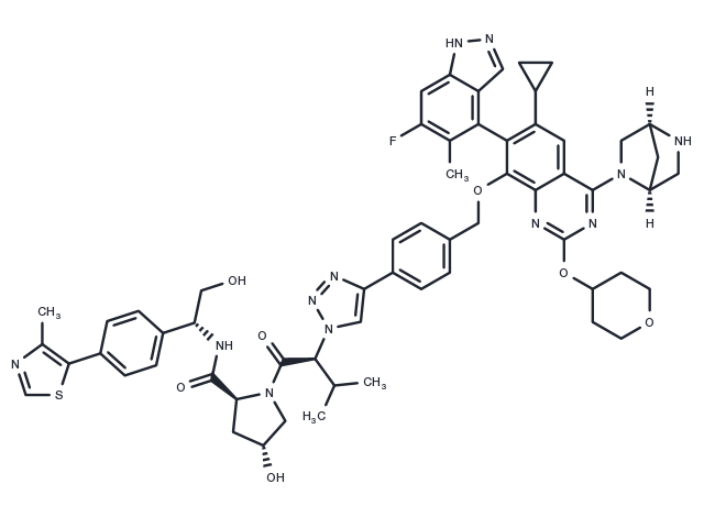 KRAS G12D inhibitor 17 Chemical Structure