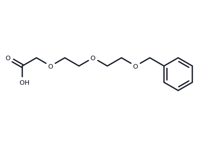 Benzyl-PEG2-CH2COOH Chemical Structure