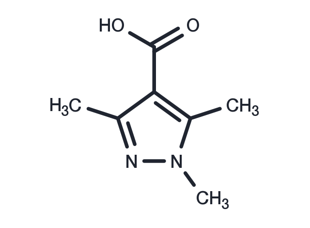 1,3,5-Trimethyl-1H-Pyrazole-4-Carboxylic Acid Chemical Structure
