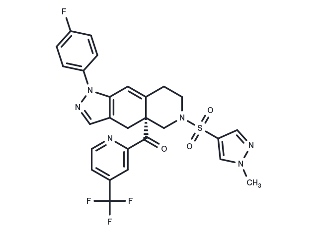 Relacorilant Chemical Structure