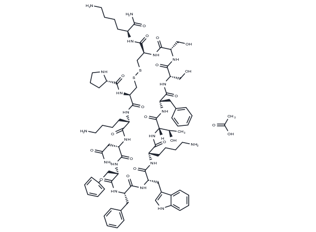 TargetMol Chemical Structure Cortistatin-14 acetate