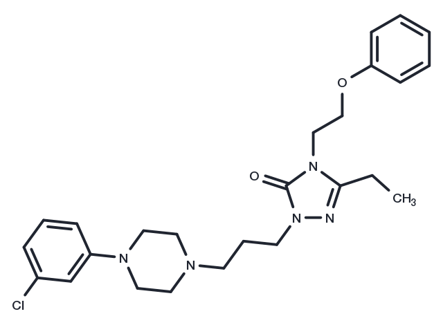 Nefazodone Chemical Structure