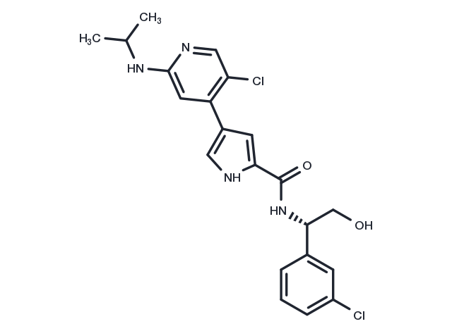 TargetMol Chemical Structure Ulixertinib
