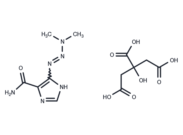 Dacarbazine citrate Chemical Structure