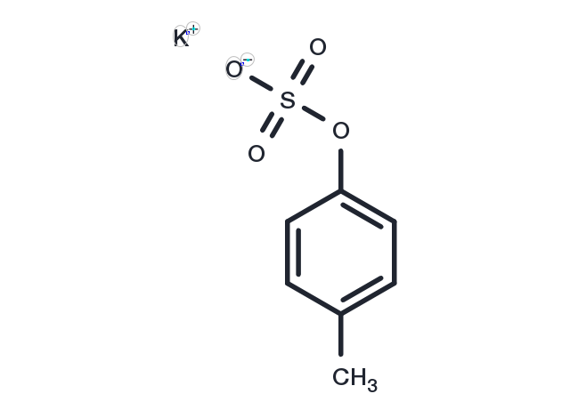 p-Cresyl sulfate potassium Chemical Structure
