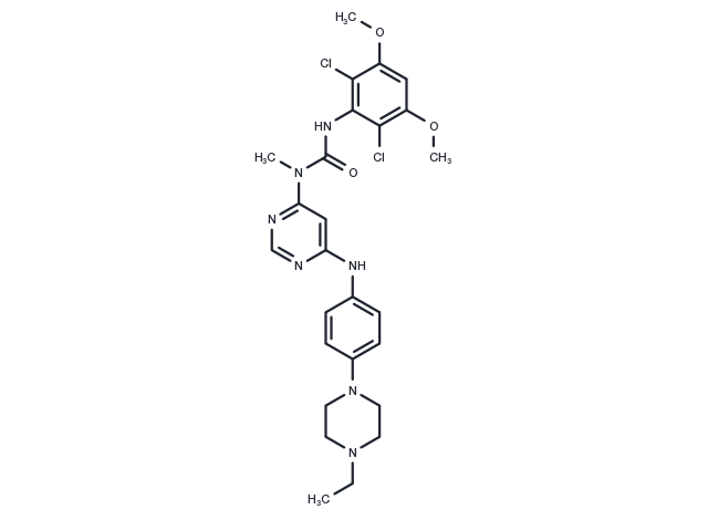 Infigratinib Chemical Structure
