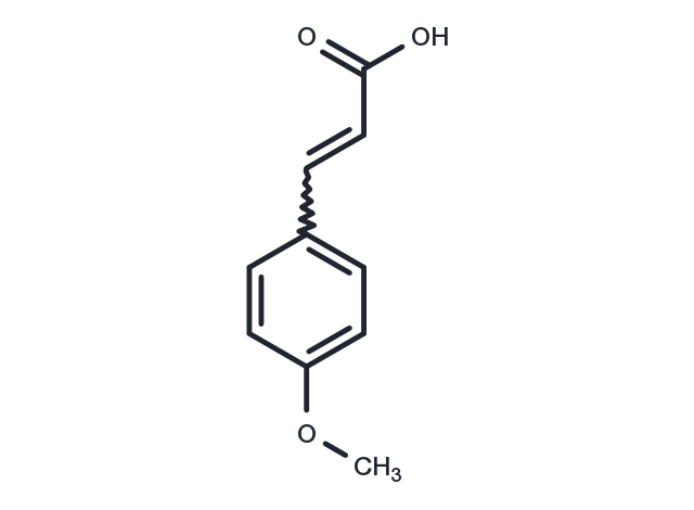 TargetMol Chemical Structure 4-Methoxycinnamic acid