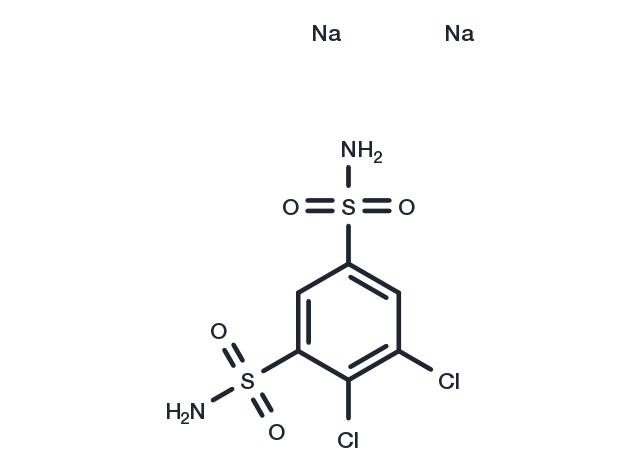 Dichlorphenamide disodium Chemical Structure