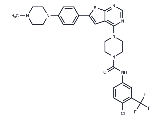 TargetMol Chemical Structure VEGFR-3-IN-1