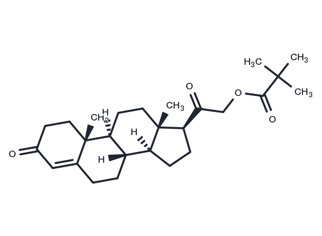 Desoxycorticosterone pivalate Chemical Structure