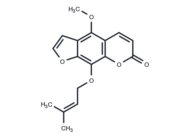 Phellopterin Chemical Structure
