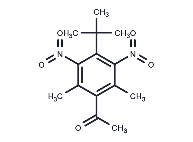 Musk ketone Chemical Structure