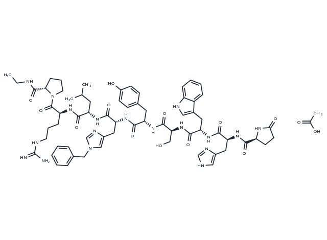 TargetMol Chemical Structure Histrelin acetate