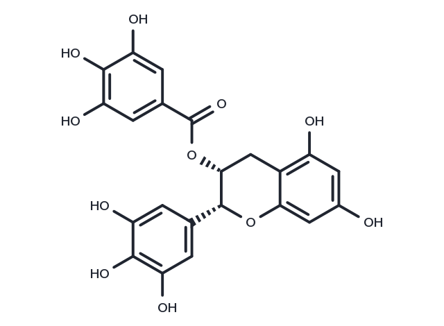 TargetMol Chemical Structure (-)-Epigallocatechin Gallate