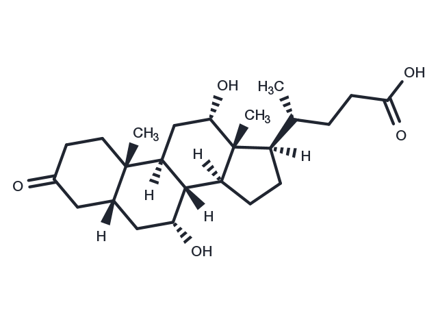 TargetMol Chemical Structure 3-​Oxocholic acid