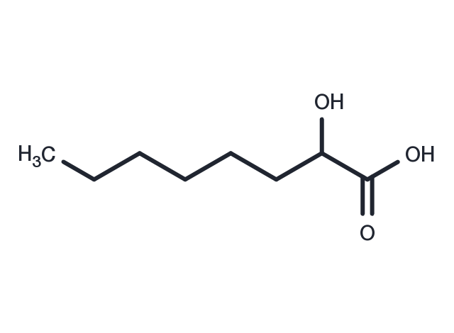 2-Hydroxycaprylic acid Chemical Structure