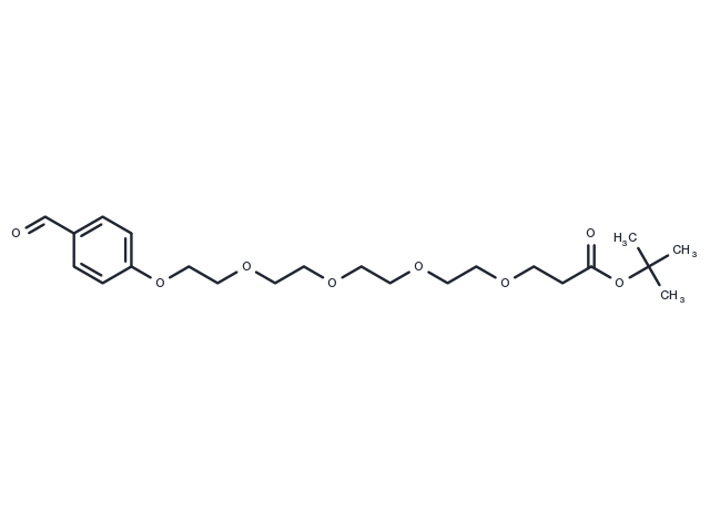 Ald-Ph-PEG5-Boc Chemical Structure