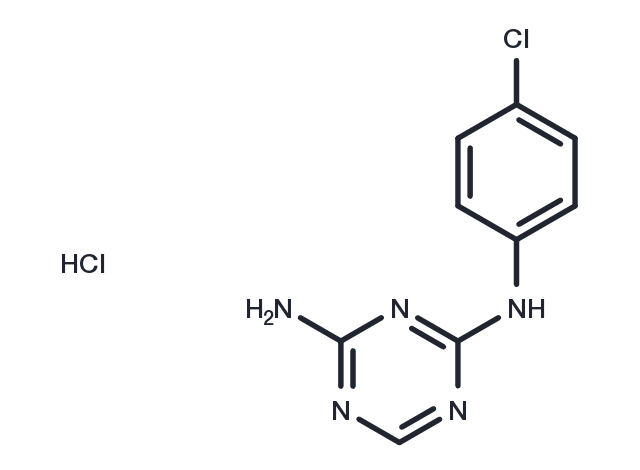 Chlorazanil hydrochloride Chemical Structure