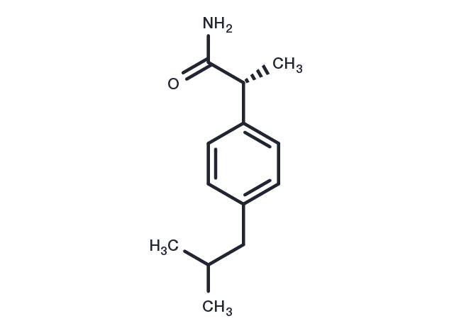 TargetMol Chemical Structure (-)-Ibuprofenamide