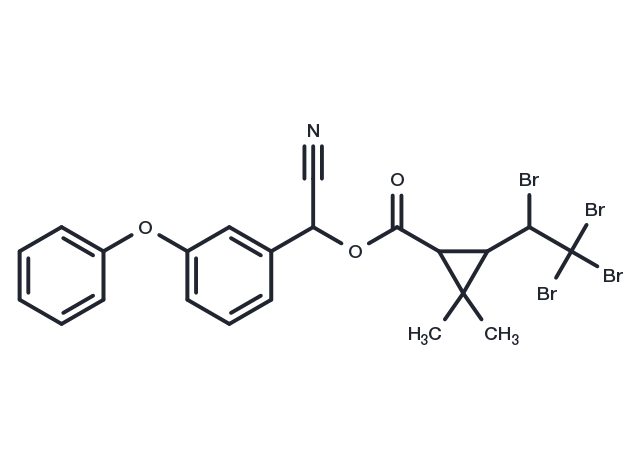 Tralomethrin Chemical Structure