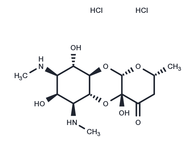TargetMol Chemical Structure Spectinomycin dihydrochloride
