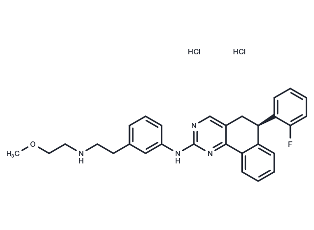 Derazantinib dihydrochloride Chemical Structure
