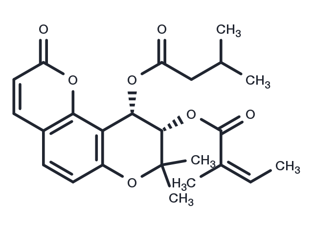 Praeruptorin E Chemical Structure