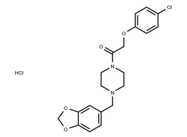 Fipexide hydrochloride Chemical Structure